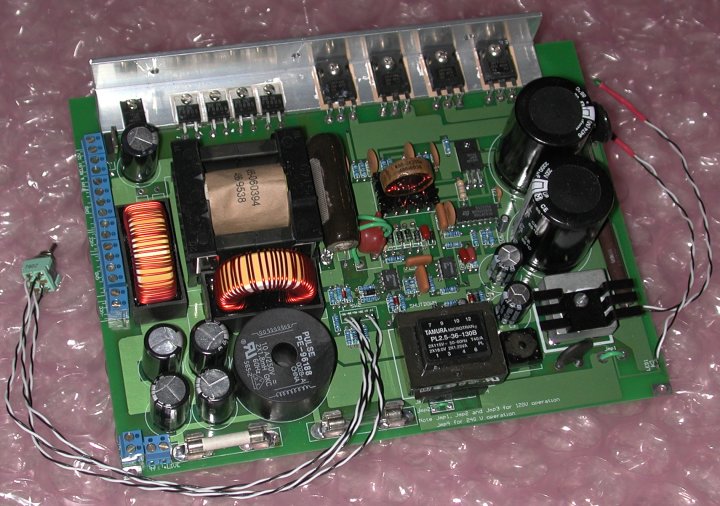 Kit of all parts for 1KW switching power supply, includes PCB, 